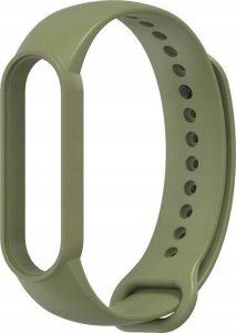 OEM Pasek silikonowy do XIAOMI Mi Band 5 / 6 / 7 zielony (08) 5
