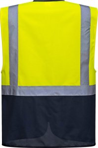 Portwest C476 - Kamizelka ostrzegawcza Executive Warsaw - pomarańczowy-granat 2XL 10
