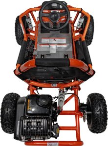 Ramiz Pojazd Gokart Spalinowy MUD MONSTER Pomarańczowy 8
