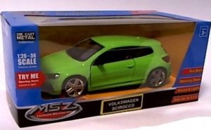 Samochód Volkswagen Scirocco 1:32 Metal Dźwięki 1