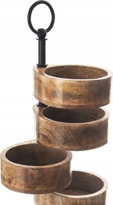 Orion Patera drewniana 5-poziomowa MANGO 44,5 cm 7