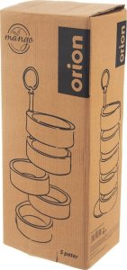 Orion Patera drewniana 5-poziomowa MANGO 44,5 cm 9