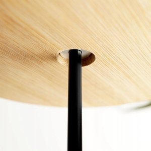 Excellent Houseware Patera bambusowa 3-piętrowa 35 cm 7