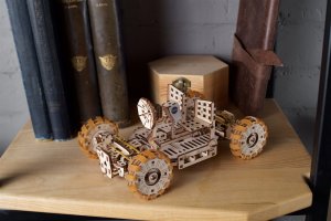 Puzzle 3D Model drewniany Łazik Księżycowy 12