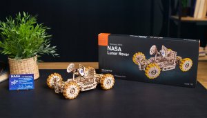 Puzzle 3D Model drewniany Łazik Księżycowy 13