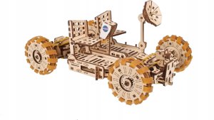 Puzzle 3D Model drewniany Łazik Księżycowy 9