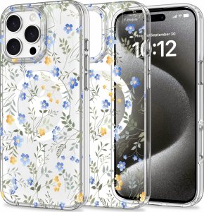 Tech-Protect TECH-PROTECT MAGMOOD MAGSAFE IPHONE 16 PRO MAX SPRING FLOWERS 1