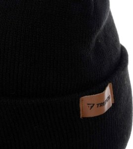Trizand Czapka zimowa z latarką- czarna Trizand 22663 5