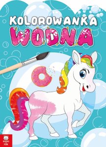 Books And Fun Książka Kolorowanka wodna Kucyki Books and fun 1