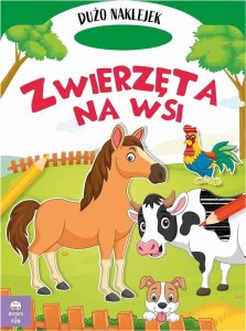 Books And Fun Książeczka Wykrojnik. Zwierzęta na wsi 1