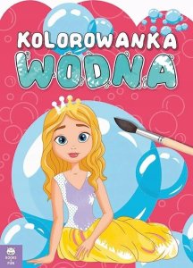 Books And Fun Książeczka Kolorowanka wodna królewny 1