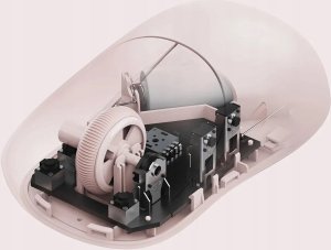 Mysz Xiaomi Wireless Mouse 3 różowa (XMWXSB03YM/PK) 2