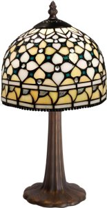 Lampa stołowa Viro Lampa stołowa Viro Queen Biały Cynk 60 W 20 x 37 x 20 cm 1