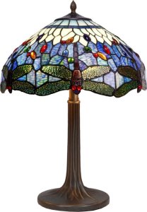 Lampa stołowa Viro Lampa stołowa Viro Belle Epoque Niebieski Cynk 60 W 40 x 62 x 40 cm 1