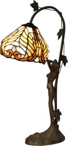 Lampa stołowa Viro Lampa stołowa Viro Dal Brązowy Cynk 60 W 20 x 54 x 20 cm 1