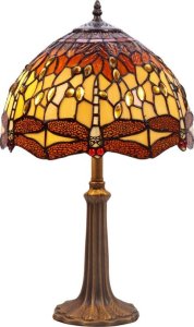 Lampa stołowa Viro Lampa stołowa Viro Belle Amber Bursztyn Cynk 60 W 30 x 50 x 30 cm 1