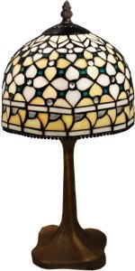 Lampa stołowa Viro Lampa stołowa Viro Queen Wielokolorowy Cynk 60 W 20 x 37 x 20 cm 1