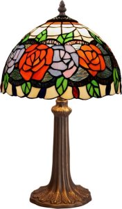 Lampa stołowa Viro Lampa stołowa Viro Rosy Wielokolorowy Cynk 60 W 20 x 37 x 20 cm 1