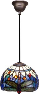 Lampa sufitowa Viro Lampa Sufitowa Viro Belle Epoque Niebieski Żelazo 60 W 20 x 125 x 20 cm 1