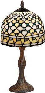 Lampa stołowa Viro Lampa stołowa Viro Queen Wielokolorowy Cynk 60 W 20 x 37 x 20 cm 1