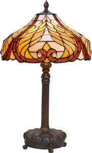 Lampa stołowa Viro Lampa stołowa Viro Dal Bursztyn Cynk 40 x 60 x 40 cm 1