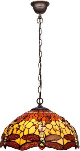 Lampa sufitowa Viro Lampa Sufitowa Viro Belle Amber Bursztyn Żelazo 60 W 40 x 130 x 40 cm 1