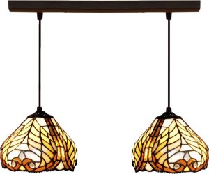 Lampa sufitowa Viro Lampa Sufitowa Viro Brązowy Żelazo 60 W 50 x 20 x 20 cm 1