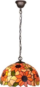 Lampa sufitowa Viro Lampa Sufitowa Viro Diamond Bursztyn Żelazo 60 W 30 x 125 x 30 cm 1