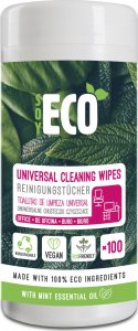 Ściereczki do czyszczenia biura SOYECO Eco* wilgotne duża tuba 100 szt. 2
