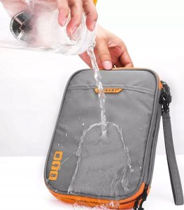 HCFGS Organizer Torba an akcesoria Kable Podróżny Pojemny 2Warstwowy 5