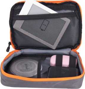 HCFGS Organizer Torba an akcesoria Kable Podróżny Pojemny 2Warstwowy 9