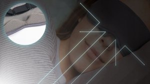 Opaska Maska Na Oczy do Spania Snu Podróżna Samolot 2