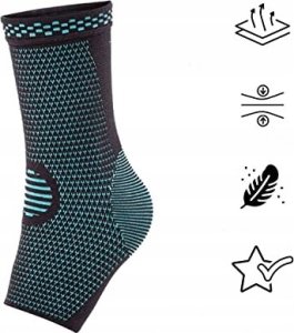 Kompresyjna Orteza Stabilizator Na Kostkę 2 Szt M 8