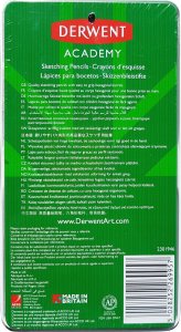 Graphite O��wki Derwent pud metal 12 (6B-5H) 4