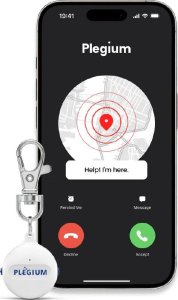 Plegium Smart Emergency Button – smart personal alarm, white 4