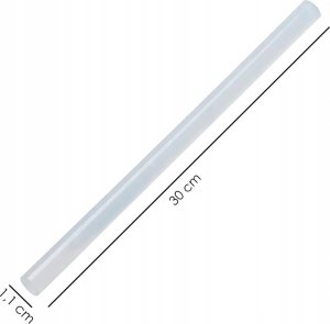 Wkłady klejowe Henkel klej termotopliwy w laskach, uniwersalny, 11x300mm, 1 kg 9