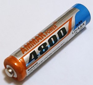 Aigostar  Akumulatorki R-3 AAA małe paluszki AMMAR POWER 4800 mAh NI-MH Akumulatorki R-3 AAA małe paluszki AMMAR POWER 4800 mAh NI-MH 1