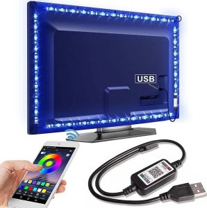 Taśma LED Taśma do podświetlenia tv USB LED 5050 RGB 5m/5V sterowana z bluetooth Taśma do podświetlenia tv USB LED 5050 RGB 5m/5V sterowana z bluetooth 1