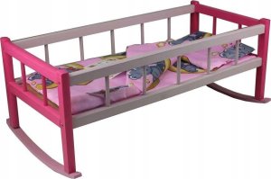 Teka Kołyska duża kolor dla lalek z pościelą 01639 3