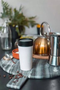 rCUP Eco kubek 227 ml kolor kremowo - błękitny 4