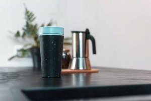 rCUP Eco kubek 227 ml kolor kremowo - błękitny 9