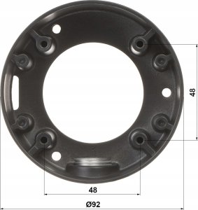 BCS UCHWYT SUFITOWY DO KAMER KULISTYCH BCS-ADMQ2-G BCS UNIVERSAL 2
