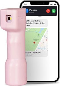 Gaz Pieprzowy Plegium Smart Pink | 5 Funkcji Bezpieczeństwa 1