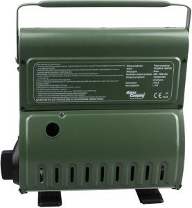 Przenośny piecyk gazowy Alpen Camping, 2w1 piecyk/kuchenka,  zużycie gazu 124g/h, zapłon piezoelektryczny, IK1100 4