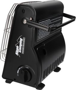 Przenośny piecyk gazowy Alpen Camping, 2w1 piecyk/kuchenka,  zużycie gazu 124g/h, zapłon piezoelektryczny, IK1100 5