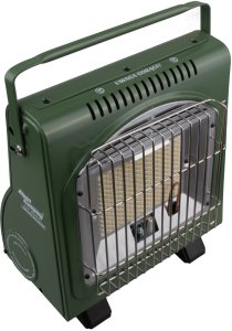 Przenośny piecyk gazowy Alpen Camping, 2w1 piecyk/kuchenka,  zużycie gazu 124g/h, zapłon piezoelektryczny, IK1100 2