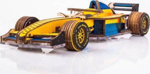 Veter Models Puzzle 3D - Wyścigówka Racer V-3 Ukraina 4