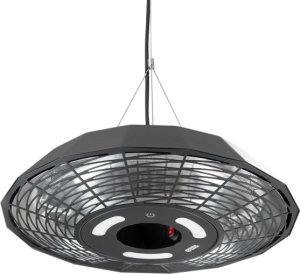 Grzejnik Targus TunaBone | Electric Ceiling Infrared Patio Heater | TB2068C-01 | Patio heater | 2000 W | Number of power levels 1 | Suitable for rooms iki 20 m² | Juodas | IP45 2