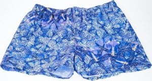 Modny, markowy strój kapielowy Just Cavalli Beachwear model I35 151 RMC kolor Niebieski. Odzież męska. Sezon: XL 1