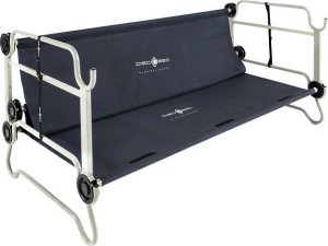 R.E.I.S. Łóżko polowe ławka Disc-O-Bed ONE XLT z boczną kieszenią 3